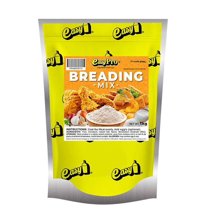 New Yellow back Package Breading Mix