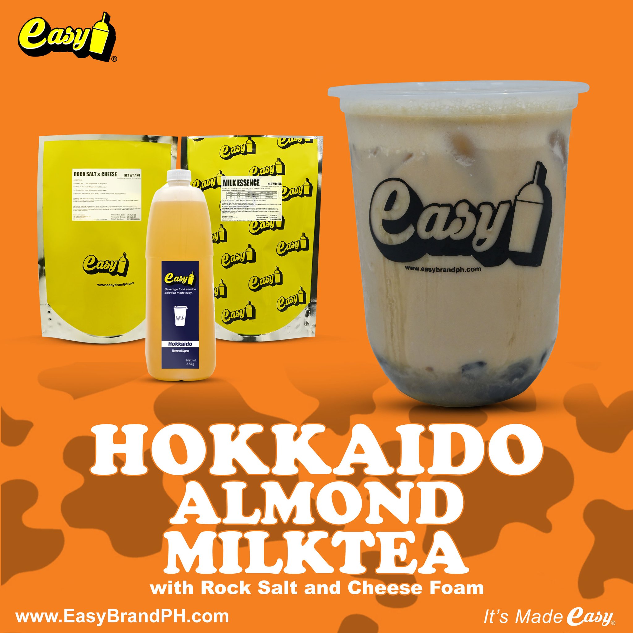 Hokkaido Almond Milktea