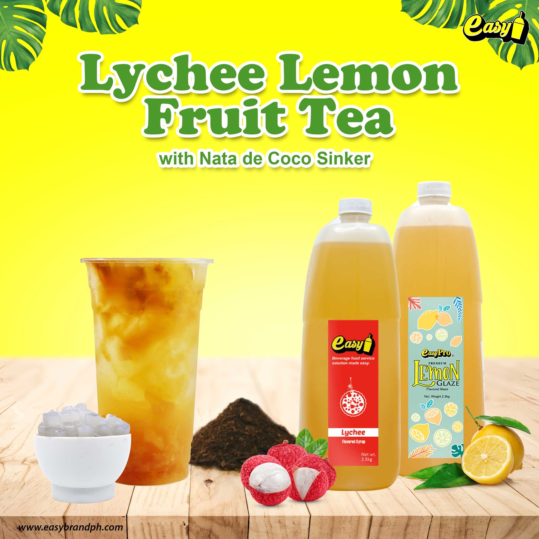 Lychee Lemon Fruit Tea