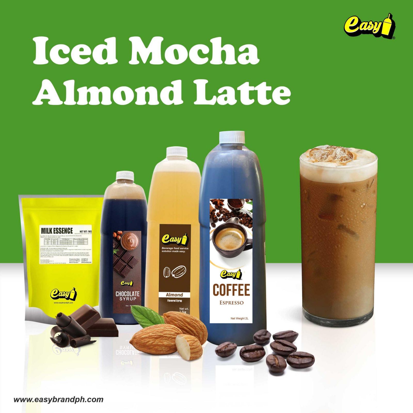 Iced Mocha Almond Latte