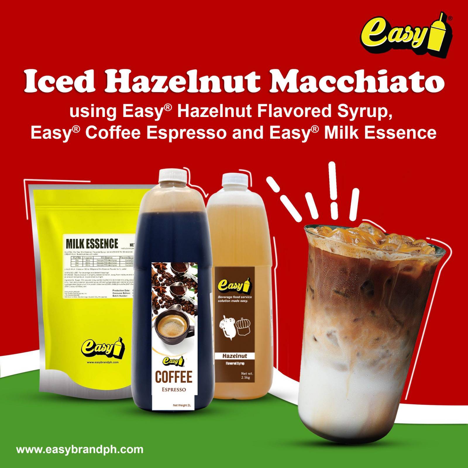 Iced Hazelnut Macchiato