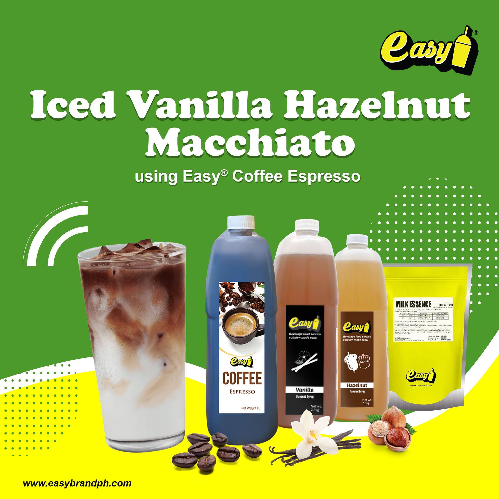 Iced Vanilla Hazelnut Macchiato