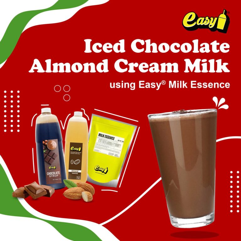 Iced Chocolate Almond Cream Milk Easy Brand