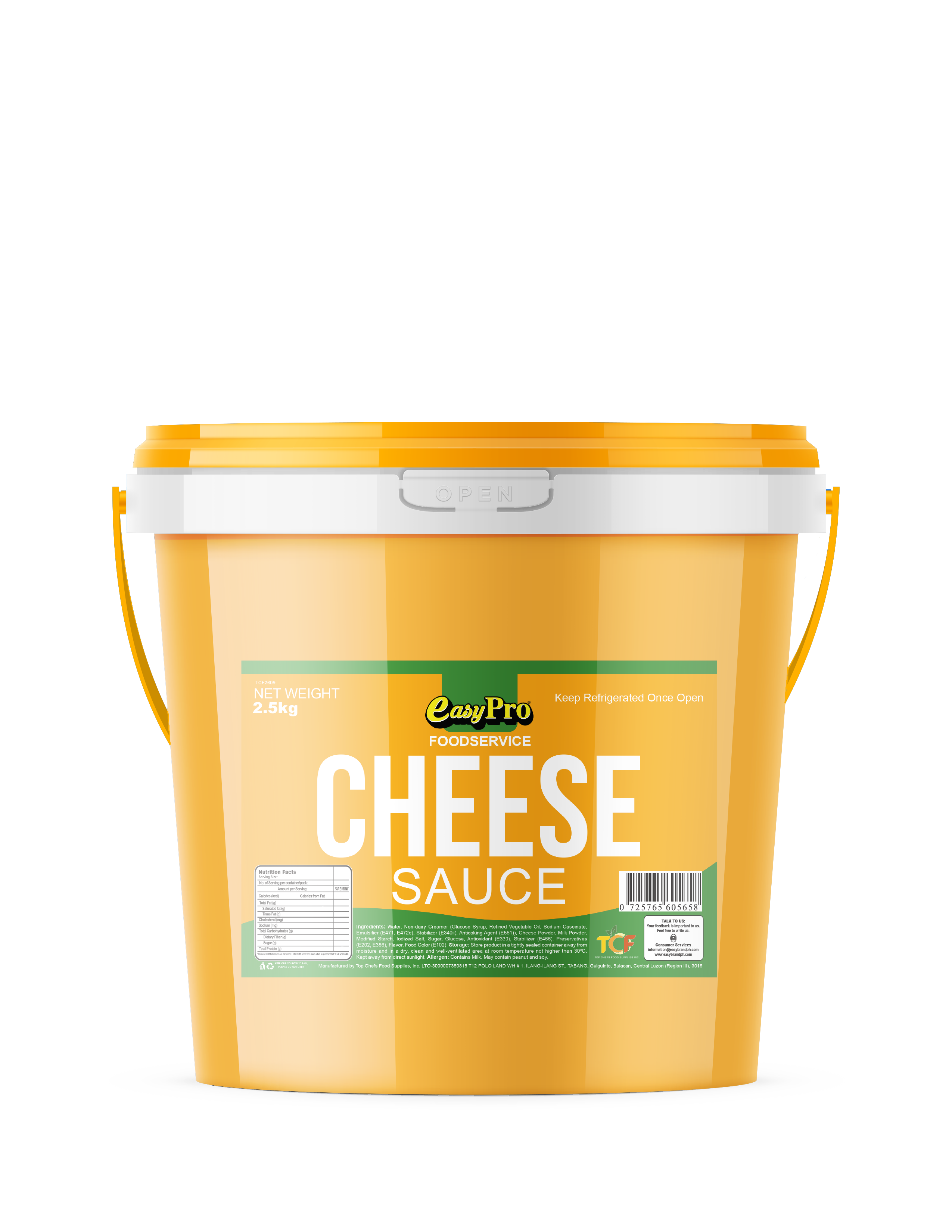 Cheese Sauce Tab Yellow, Easy Brand